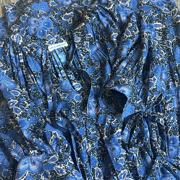 ULLA JOHNSON Selena Floral Midi Coverup Dress size Small - Picture 2 of 6